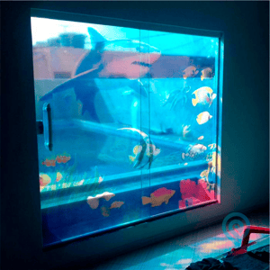 Adesivo Transparente Brilho Personalizado - m²