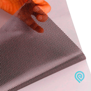 Adesivo Perfurado Personalizado - m²