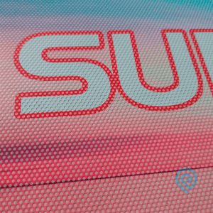 Adesivo Perfurado Personalizado - m²