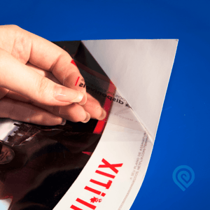 Adesivo Transparente Invertido - Cola Na Impressão