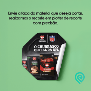 Adesivo Branco Impresso com Recorte - Grandes Formatos