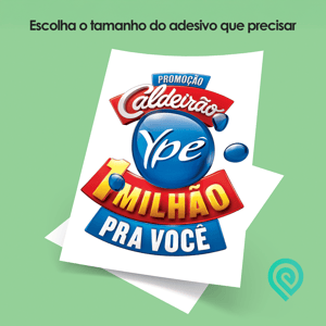 Adesivo Branco Impresso com Recorte - Grandes Formatos