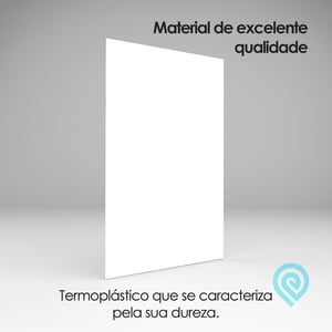 Chapa de PS Branco