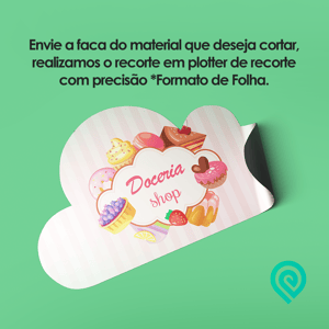 Cartela de Adesivos Blackout com Recorte - A4