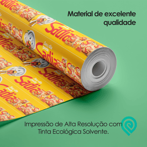 Cartela de Adesivos Transparente com Recorte - A3