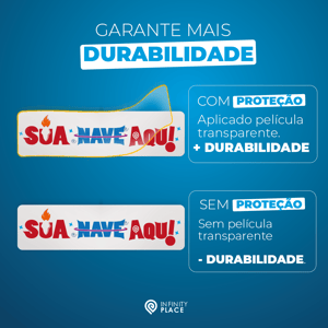 Adesivo para Tapume - Personalizado
