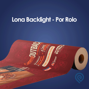 Lona Backlight - Por Rolo Lona 440g - Fosco Somente a impressão | Compre mais barato Alta Resolução CMYK - Impressão realizada com tintas ecológicas  Sem acabamento Corte reto (refile)
