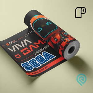 Adesivo Branco por Rolo Adesivo Vinil Branco - Venda por Rolo - Impressão Colorida [SOLVENTE] Laminação Opcional - Sem refile e acabamento Brilho ou Fosco