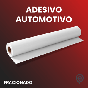 Adesivo Automotivo Avery 3820 - para Impressão - Fracionado Adesivo Vinil Branco Automotivo - Material Fracionado - Material para impressão em Solvente, UV e Látex Excelente para Impressão e Laminação Acabamento Fosco Fosco
