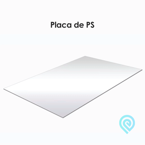 Chapa de PS Branco