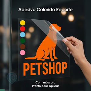 Adesivo Colorido Recorte - Com máscara - Pronto para Aplicar Adesivo Vinílico m² - Corte Especial   Totalmente Finalizado (Depilado e com máscara de transferência) 