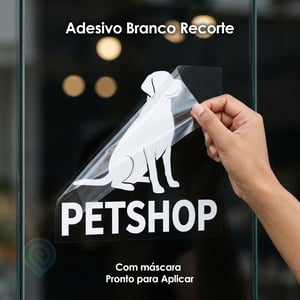 Adesivo Branco Recorte - Com máscara - Pronto para Aplicar Adesivo Branco - m² - Corte Especial   Totalmente Finalizado (Depilado e com máscara de transferência) Terá acréscimo em caso de tamanho pequeno (trabalho pra refilar)