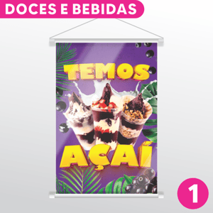 COMBO BANNER - DOCES E BEBIDAS