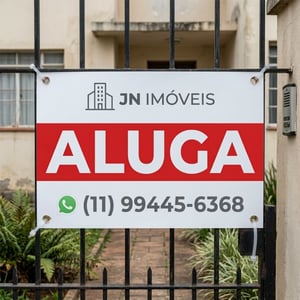 Placa imobiliária PS 1MM