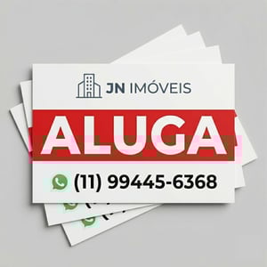 Placa imobiliária PS 1MM