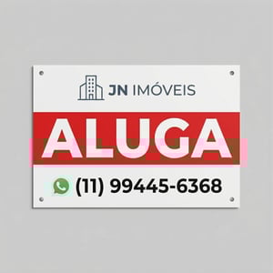 Placa imobiliária PS 1MM