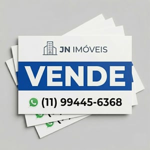 Placa imobiliária PS 2MM