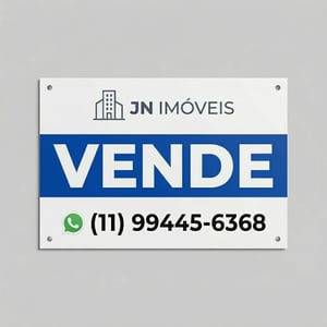 Placa imobiliária PS 2MM