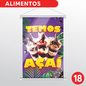Banner Modelo Pronto -  Alimentos