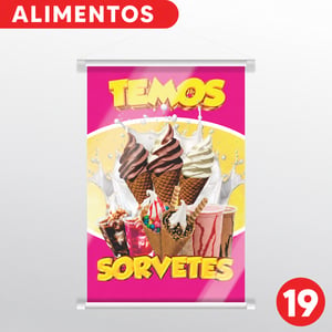 Banner Modelo Pronto -  Alimentos