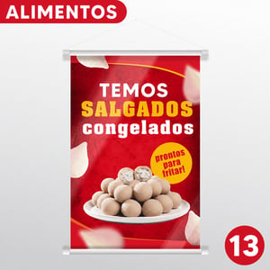 Banner Modelo Pronto -  Alimentos