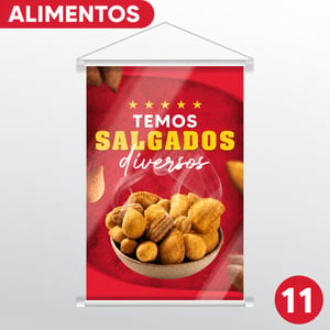 Banner Modelo Pronto -  Alimentos