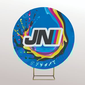 PAINEL REDONDO Tecido Helanca 150   com Elástico 