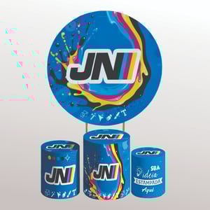 KIT FESTA COMPLETO Tecido Helanca    com Elástico 