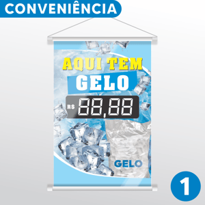 COMBO BANNER - CONVENIENCIA Lona 280g Promocional 60X90cm - 70X100CM - 80X120CM - 100X150CM    