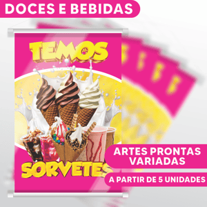 COMBO BANNER - DOCES E BEBIDAS