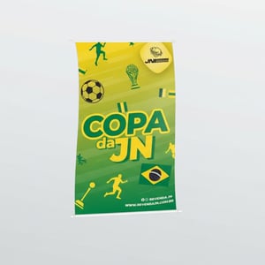 Banner - Lona Front 440g     Bastão e Corda 