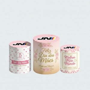 TRIO CILINDROS Tecido Helanca P, M E G   com Elástico 