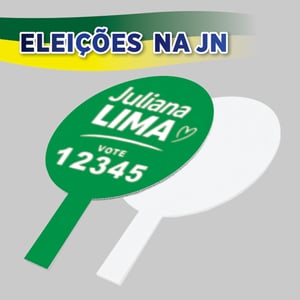 PLACA PIRULITO - ELEIÇÕES Polionda 0,3mm     