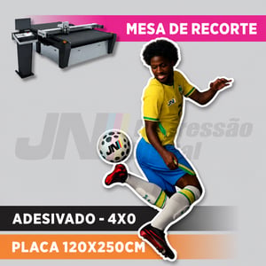Placa de PS Adesivada