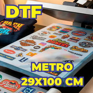 DTF METRO (29X100CM)  29X100 CM 4X0 COLORIDA   