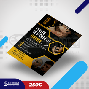 LASER A3 - COUCHÊ Frente 4x0 - 250g Couchê 250g A3 Folha 310x433mm Área de imp. 297x420mm  4x0 - FRENTE - Cor CMYK Sem refile 