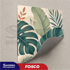 Adesivo FOSCO 010 COLA FORTE Uso Interno   Fosco Sem Acabamento 
