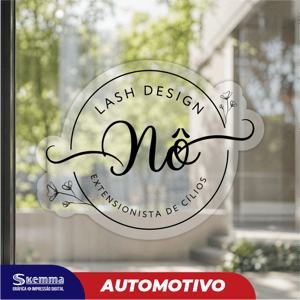TRANSPARENTE AUTOMOTIVO + CORTE DE CONTORNO Uso Externo Grade com 100x50cm  Transparente (Enviar apenas 1 arte, nós duplicamos) Corte Contorno Arquivos diferentes devem ser comprados separadamente