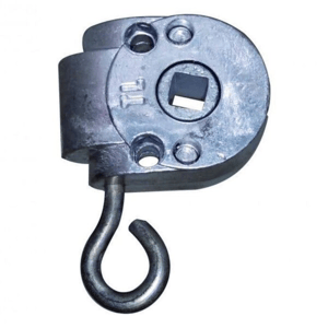 Redutor Máquina Para Toldos Alumínio  excelente qualidade material alumínio natural gancho de encaixe em aço galvanizado   