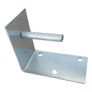 Mancal Galvanizado Com Pino Para Toldo Cortina Retratil FERRO GALVANIZADO  É à prova d\\\\\\\'água. É resistente aos impactos  Recomendamos que a instalação seja feita por profissional especializado e não nos responsabilizamos pelo mau uso do produto.