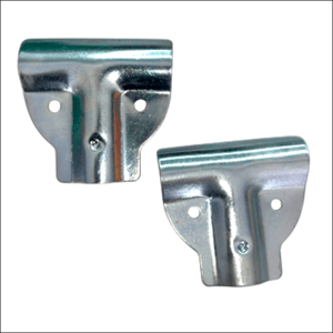 MANZOTA (par) FERRO GALVANIZADO ÚNICO    2 Garra Mãozinha Galvanizada para Toldo Retrátil