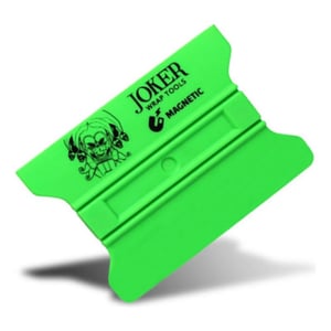 ESPATULA JOKER MAGNETICA 3076 FLEXIVEL SILICONE  ÚNICO  Imã integrado para fixação em superfícies metálicas  Indicado para aplicação de películas adesivas em superfícies metálicas,
