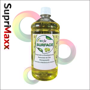 Bio Jet Surface Remove Cola E Preparador Para Envelopamento  1 LITRO    Preparador para aplicação de vinis auto-adesivos, limpa, remove cola, sujeiras e oleosidade.
