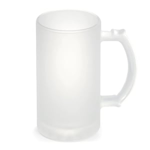 Caneca de Vidro Jateado para Sublimação