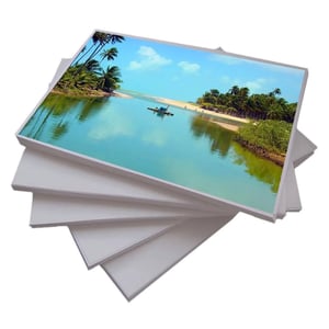 PAPEL OPALINE 180G PAPEL FOSCO A4 4x0 FOSCO sem recorte A IMPRESSÃO A LASER