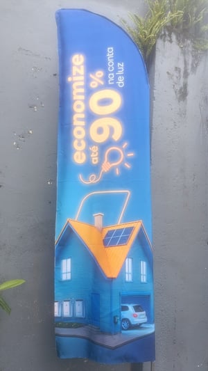 Wind Banner Frete Grátis Grande SP Tam G