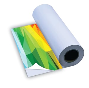 ADESIVO 0.08 BRILHO - LARGURA  150 CMS Vinil Promocional Monomérico LARGURA ÚTIL ATÉ 150 CMS 4X0 SEM REVESTIMENTO SEM ACABAMENTO LINER 120 GRS