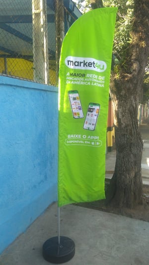 Wind Banner Frete Grátis Grande SP Tam G