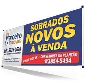 FAIXA LONA  BRILHO 440GR - SEM ACABAMENTO    BRILHO  