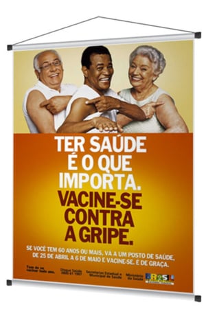 BANNER LONA BRILHO 440GR - SEM ACABAMENTO    BRILHO  